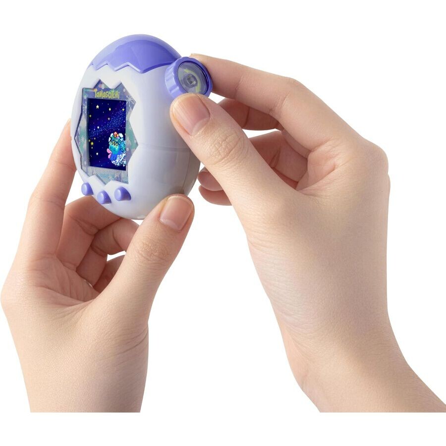Official product shot of Tamagotchi Paradise White Glacier