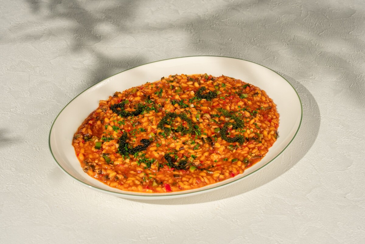 Tanica asam pedas seafood risotto