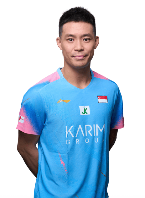 Terry Hee Yong Kai Singapore badminton team 2026