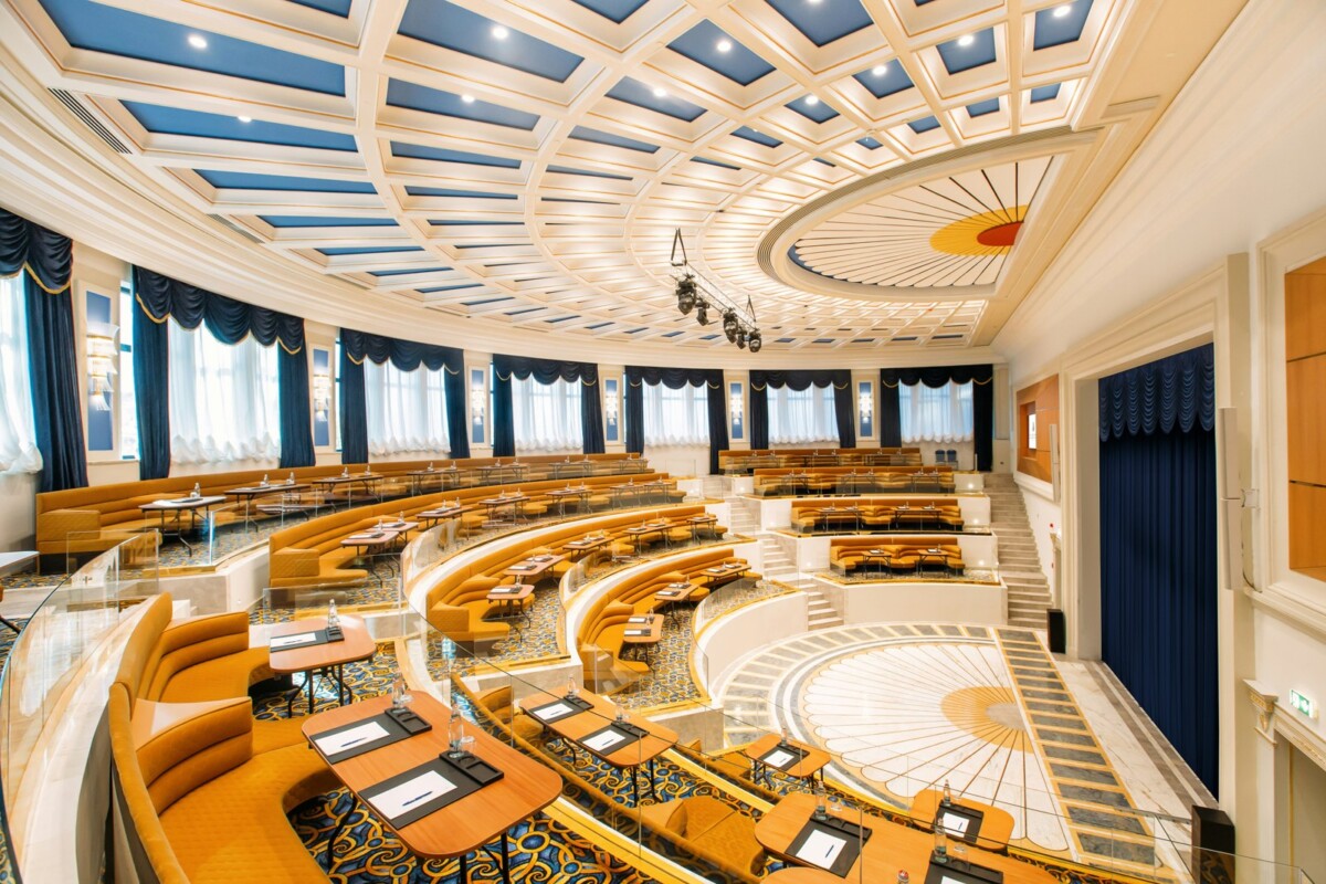 A grand event venue at The Biltmore Tbilisi. Image: Millennium Hotels and Resorts