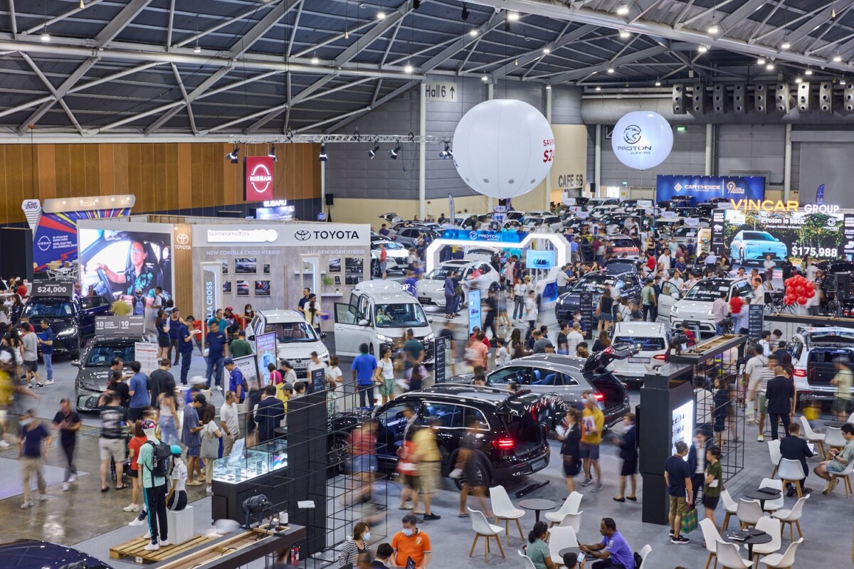 The Car Expo 2026 Singapore EXPO event hall