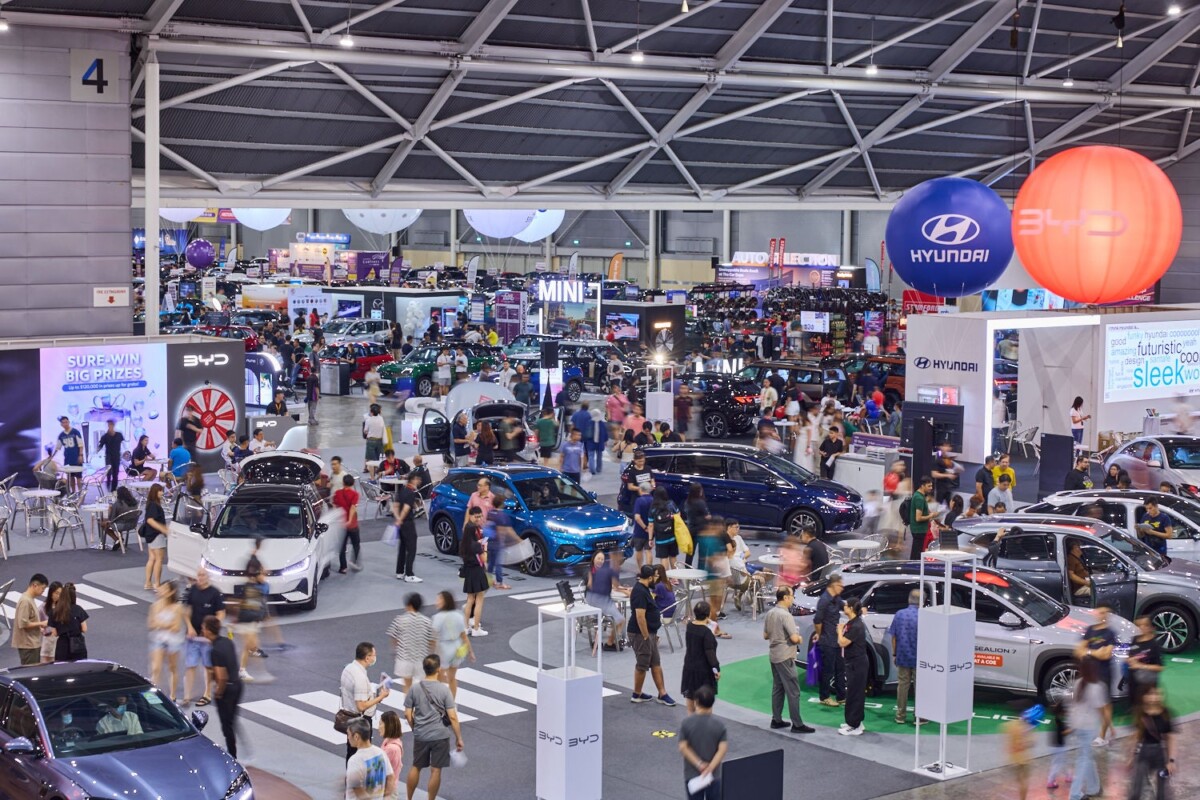 The Car Expo 2026 Singapore car fair visitors