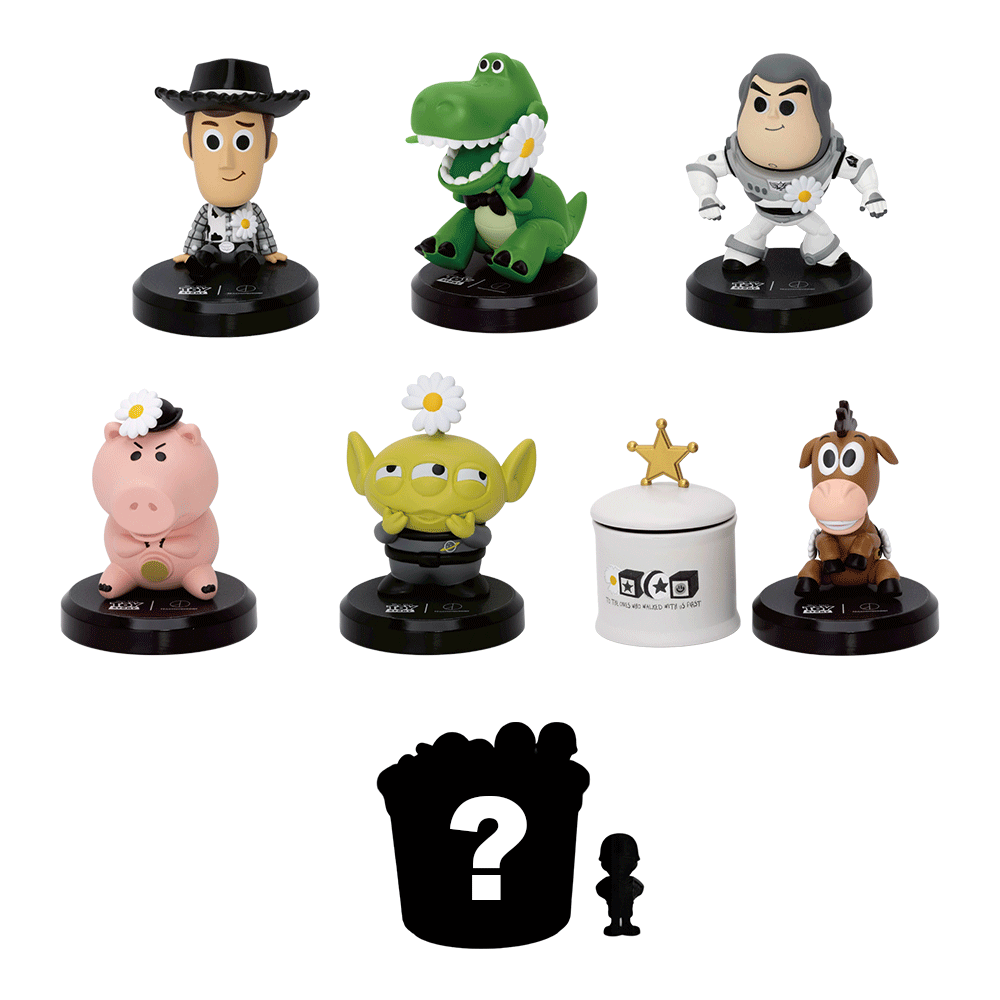 THE FIRST FAN Blind Box Figure 01 packaging from the Toy Story and PEACEMINUSONE range