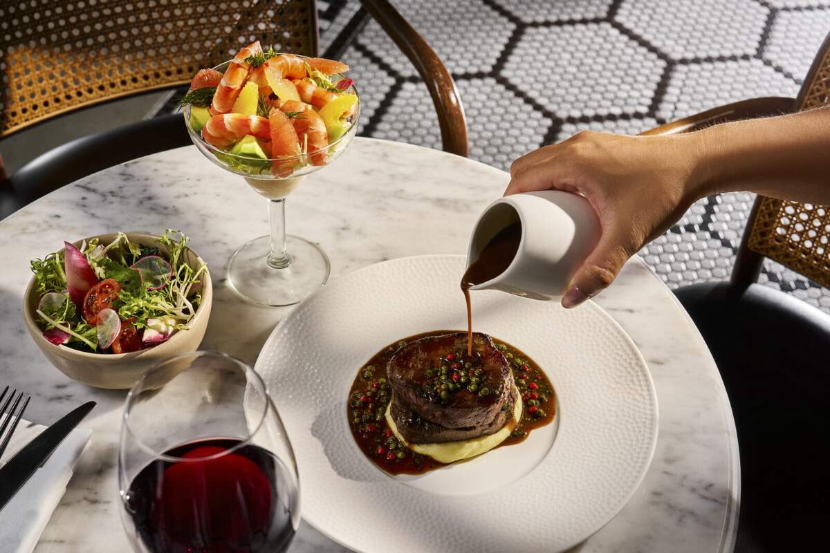 Bistro spread at The Stamford Brasserie Singapore