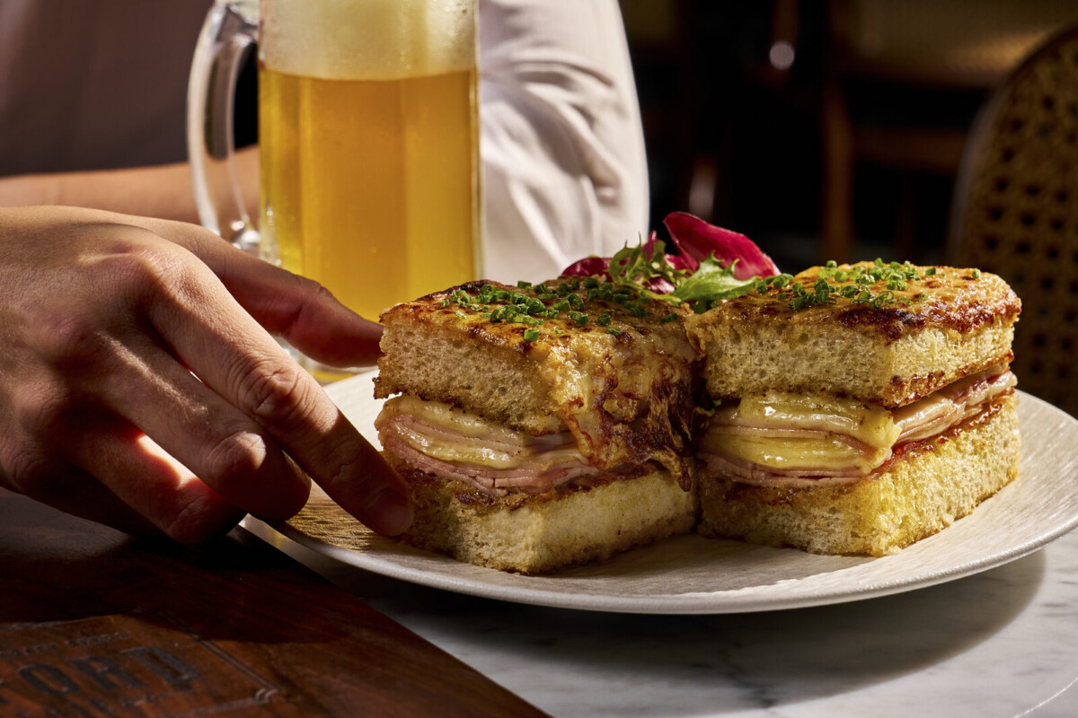 Croque Monsieur at The Stamford Brasserie Singapore