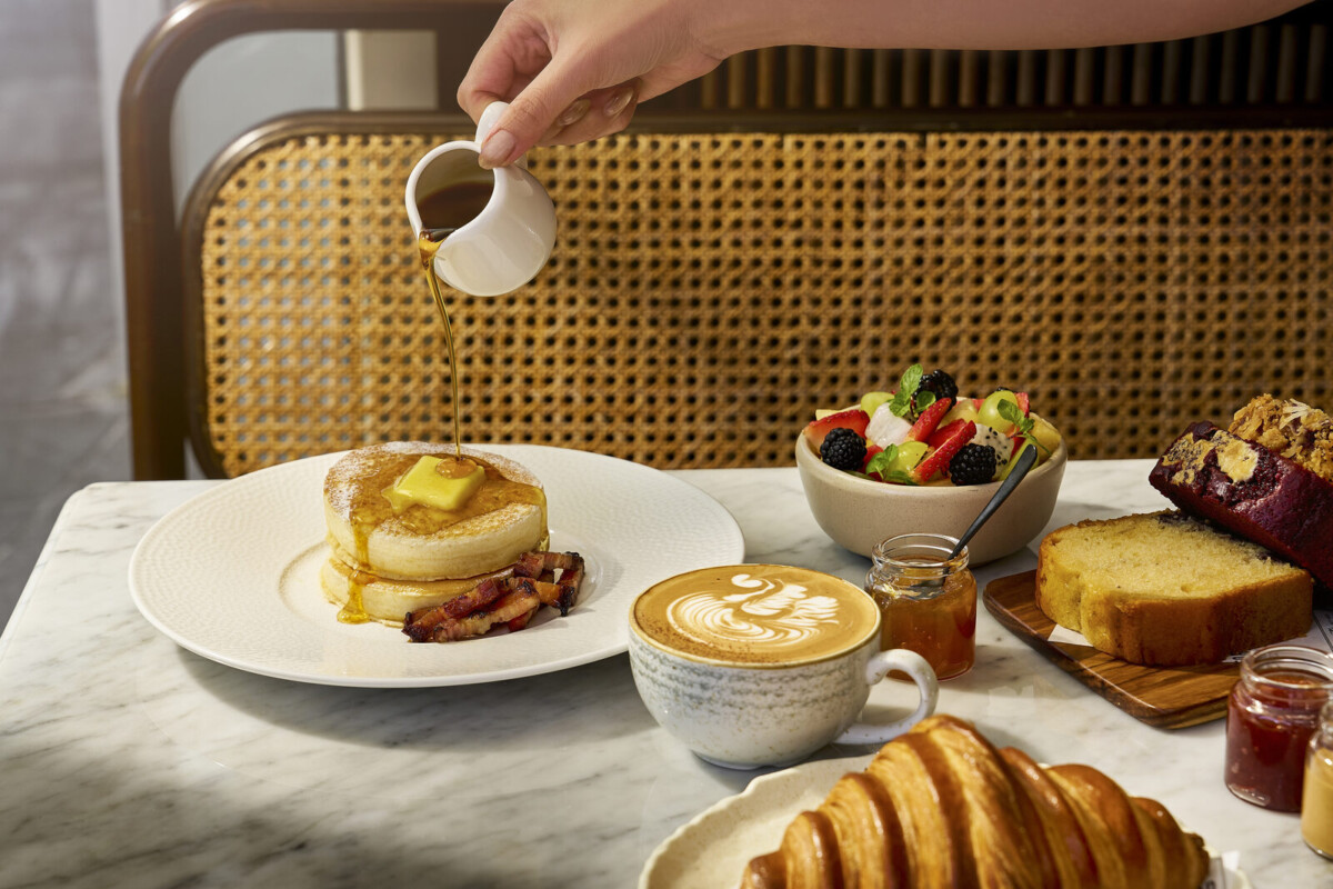 Pancakes Quebecois at The Stamford Brasserie Singapore