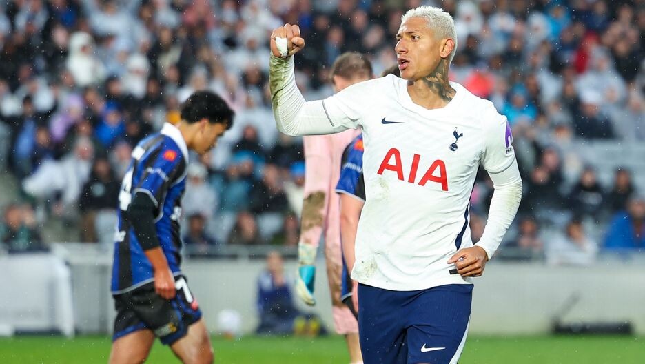 Tottenham Hotspur players in action during their 2026 pre-season tour