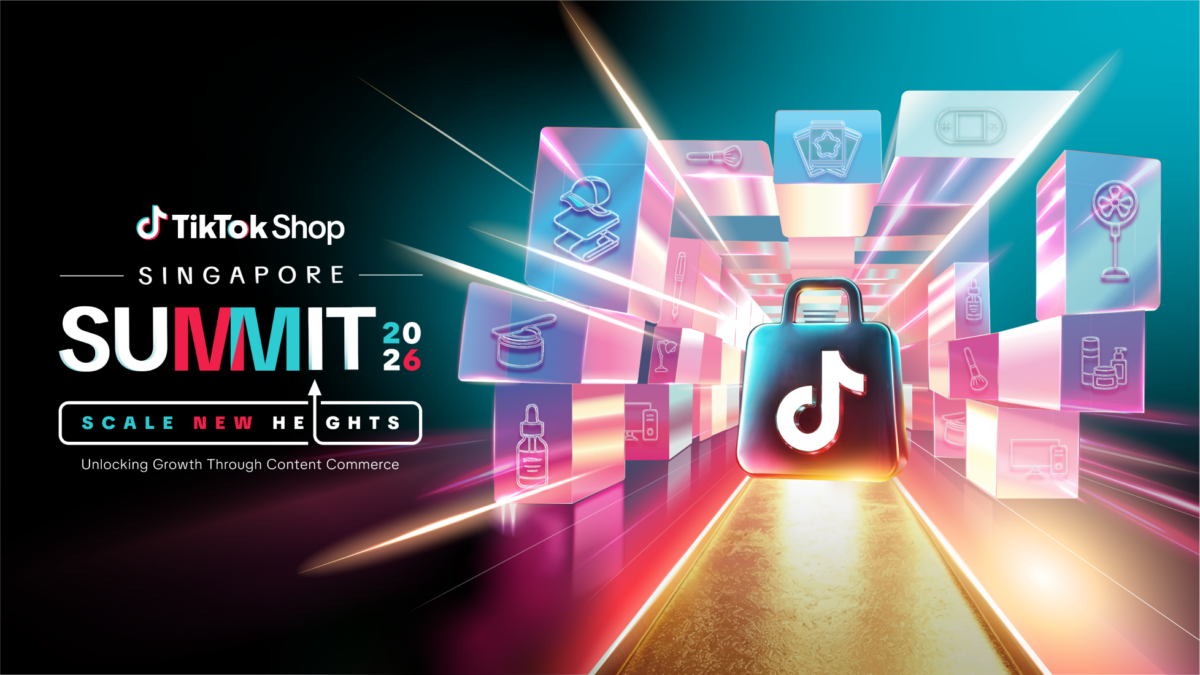 TikTok Shop Singapore Summit 2026 event promotional graphic
