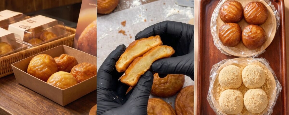 TOFU G's Korea-style chewy butter mochi. Image: TOFU G