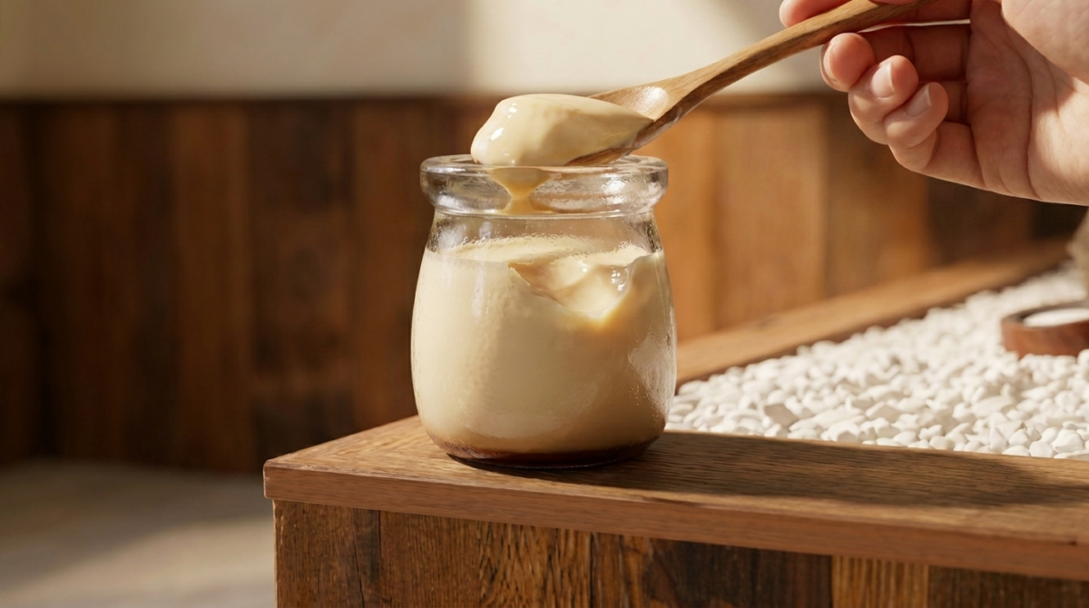 TOFU G Original Tofu Pudding in signature glass jar