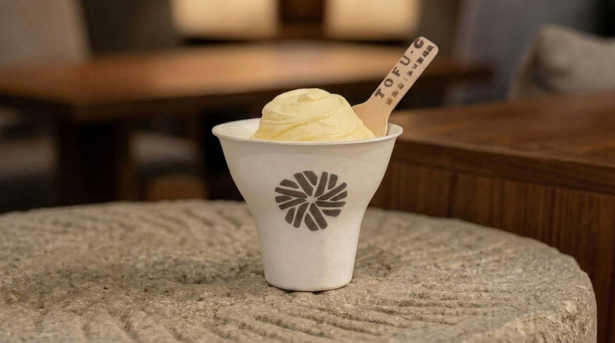 TOFU G Chodang Sweet Corn Gelato at Amoy Street
