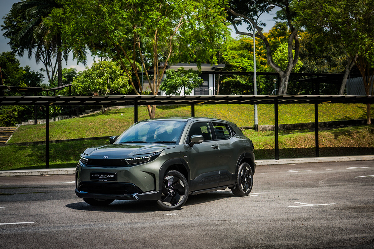 Toyota Urban Cruiser EV previewed in Singapore