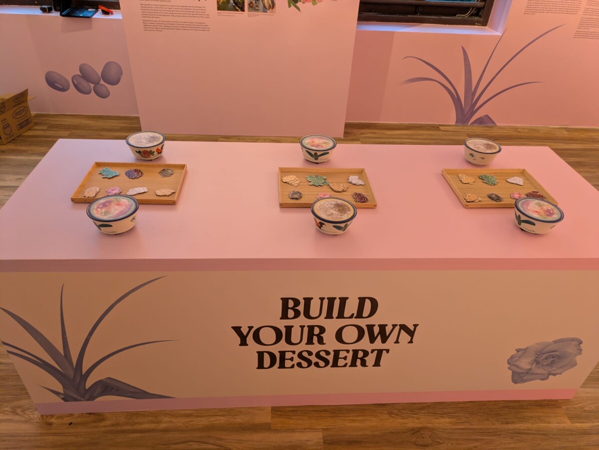 Build-your-own dessert station at Tropical Treats and Sweets