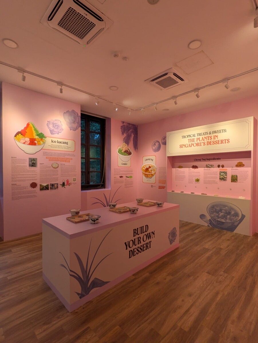 Centre for Ethnobotany display for Tropical Treats and Sweets