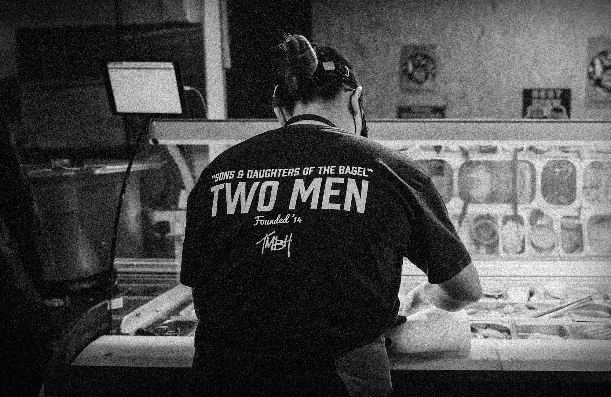 Two Men Bagel House Punggol official banner
