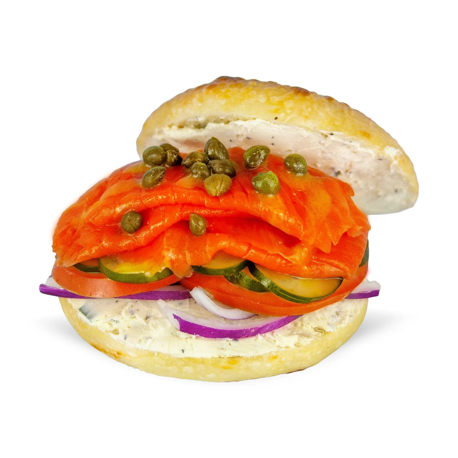 Two Men Bagel House Punggol Luxe bagel