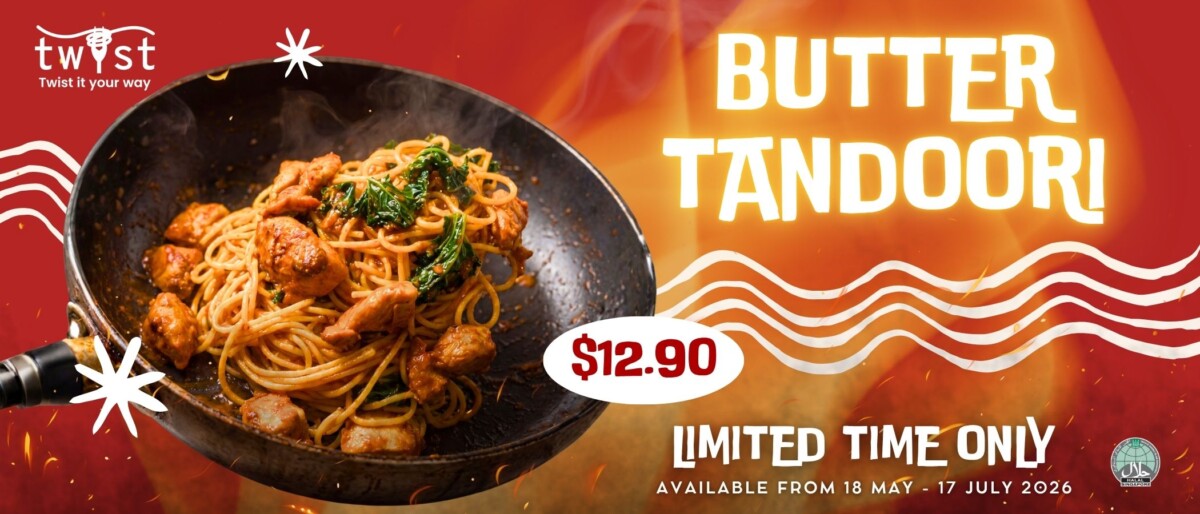 Twyst Butter Tandoori Pasta banner
