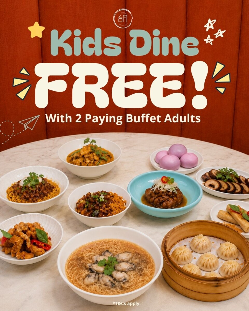 Typhoon Taiwanese Cafe September family buffet promotion