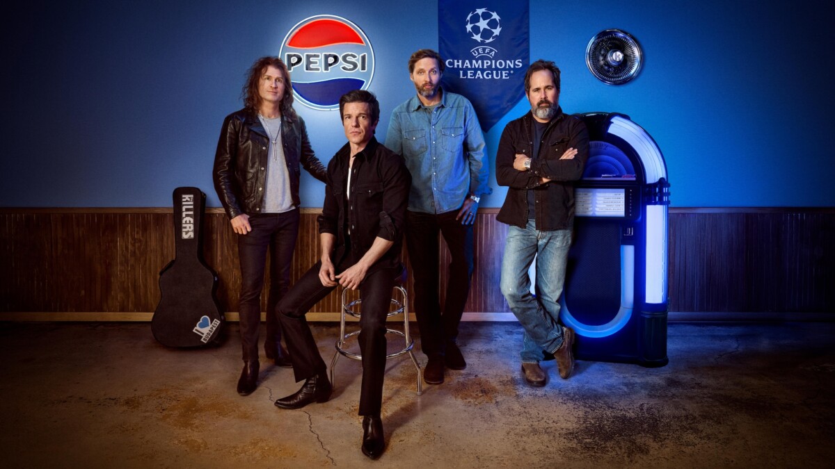 UCL Final 2026 Killers Kick Off Show Budapest Pepsi