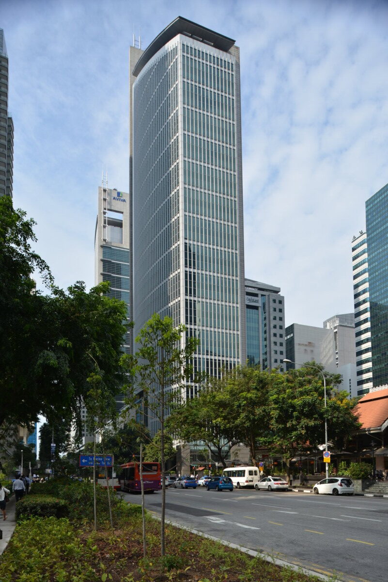 UI Boustead REIT SGX building
