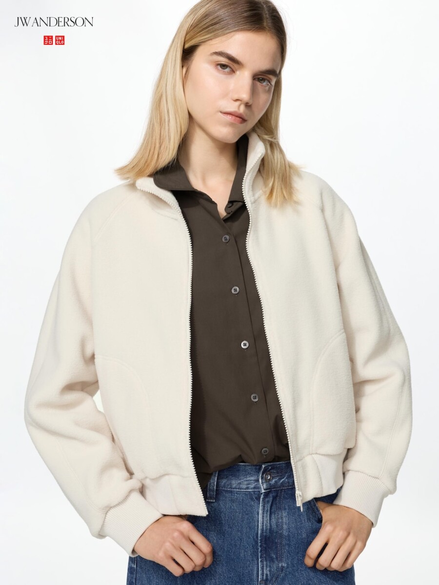 UNIQLO and JW ANDERSON short blouson product shot