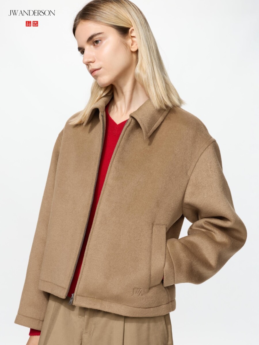 UNIQLO and JW ANDERSON padded short jacket product shot