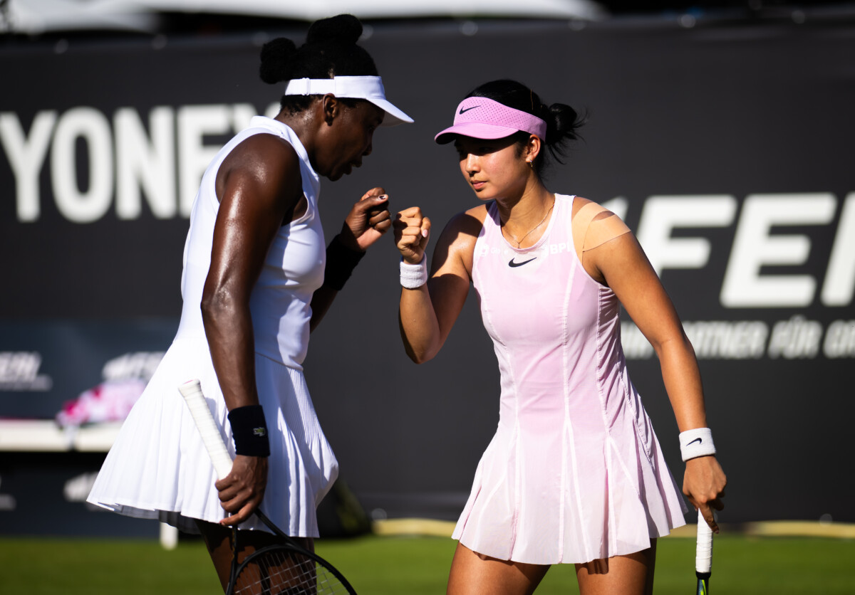 Alex Eala Venus Williams Bad Homburg 2026 WTA doubles