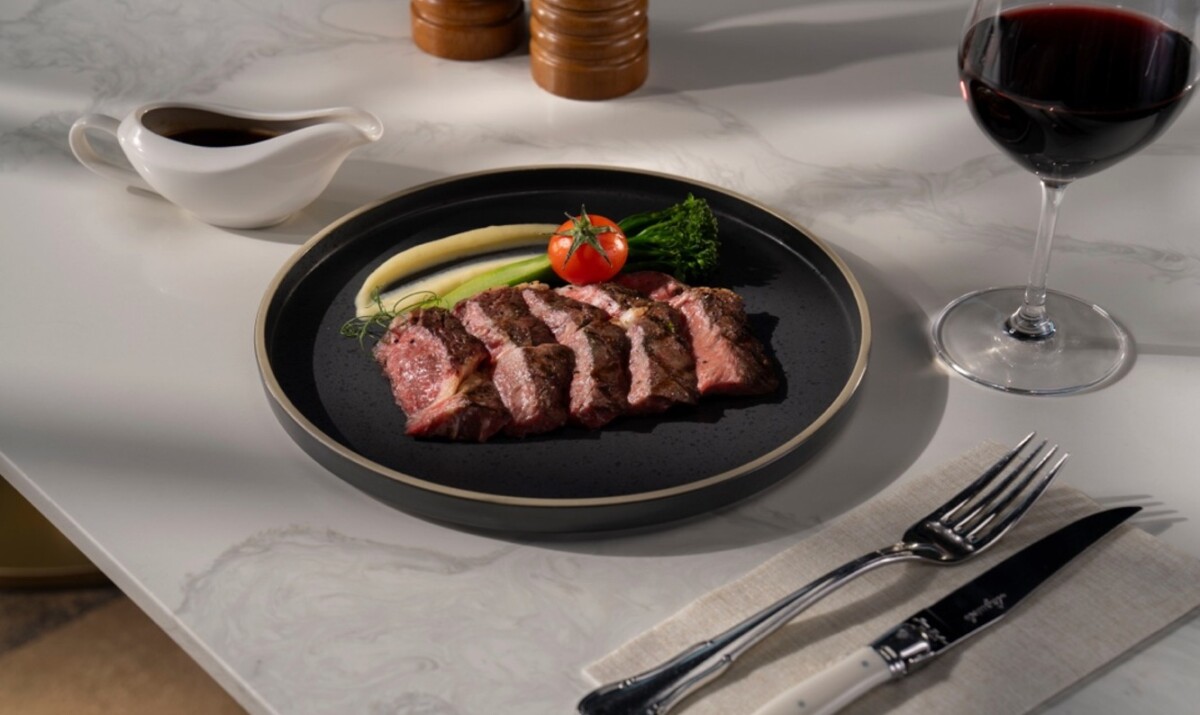 Verandah Rooftop Rotisserie signature meat dish