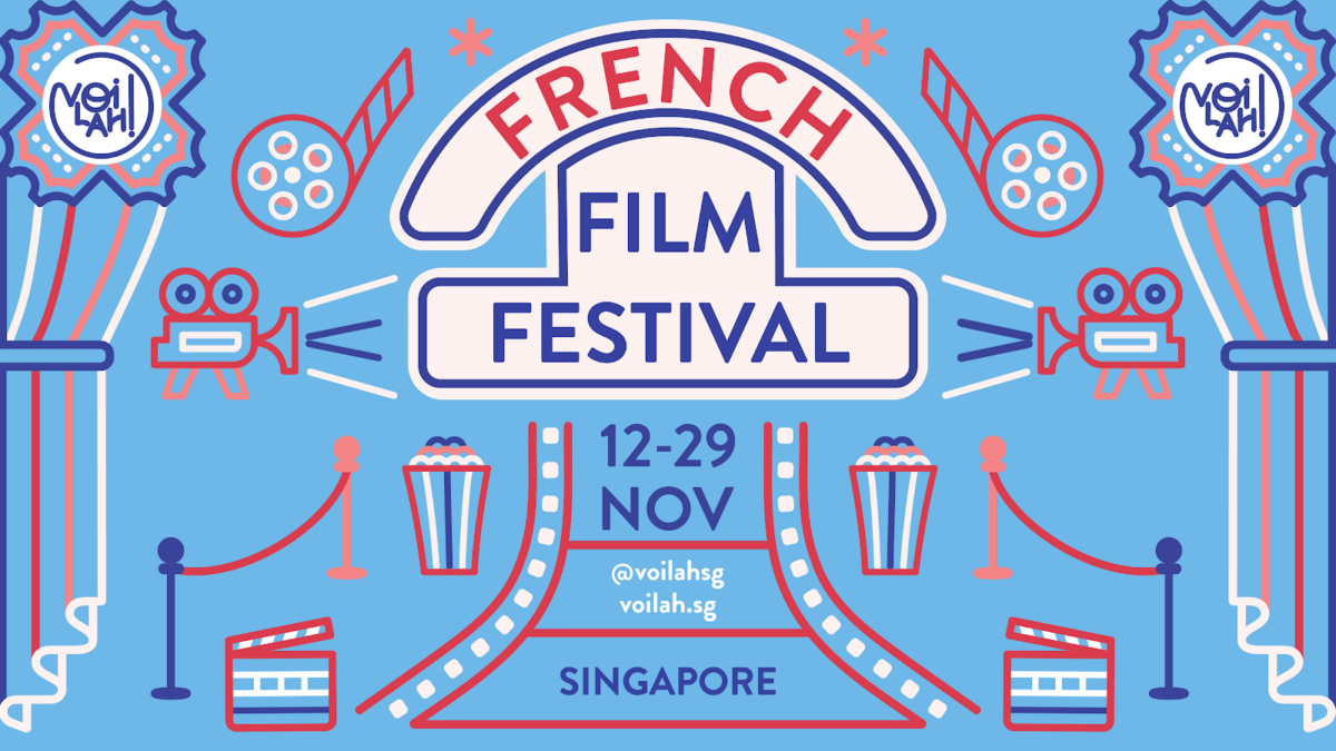 vOilah! French Film Festival 2026 key visual with festival dates 12 to 29 November