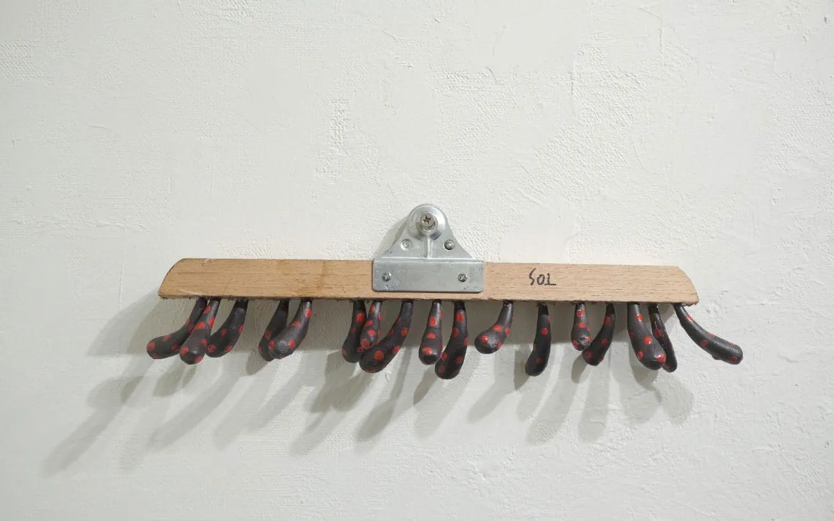 Where the city softens ceramic installation