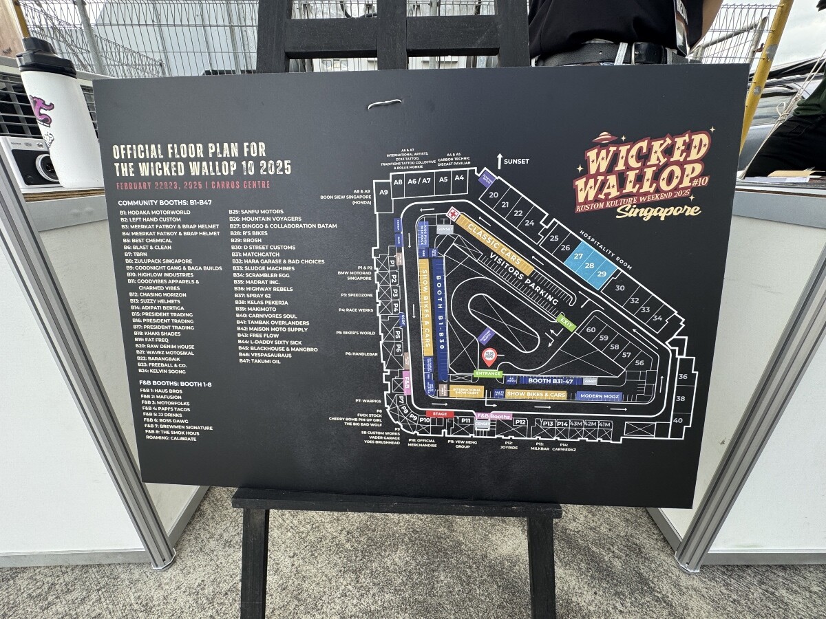 Wicked Wallop #10 Kustom Kulture Weekend 2025 - Event Map