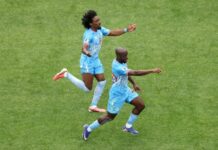 Portugal 1-1 DR Congo: Wissa’s Historic Strike Earns Leopards Stunning World Cup Point Yoane Wissa of Congo DR celebrates scoring his team's first ever World Cup goal against Portugal at Houston Stadium