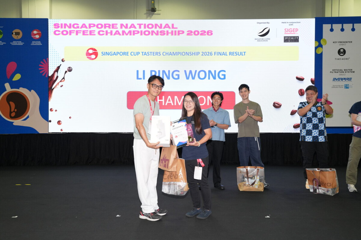 Wong Li Ping Levina, Singapore Cup Tasters Champion 2026