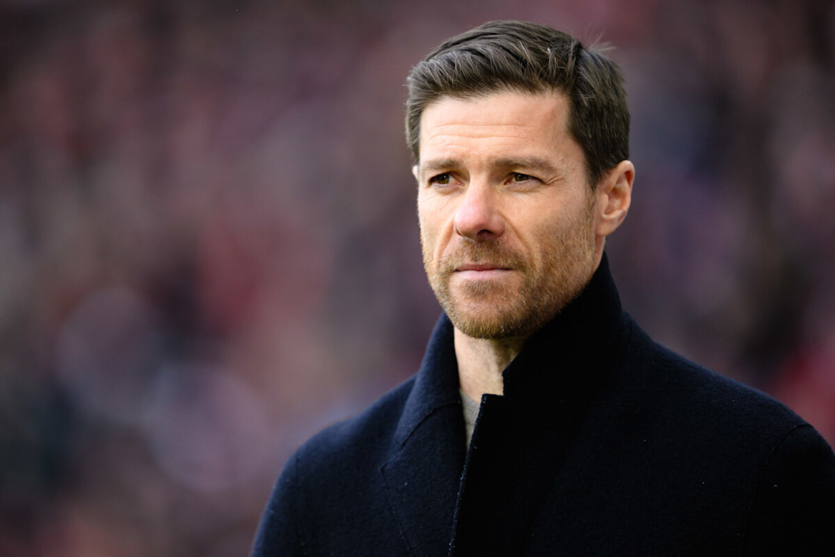 Xabi Alonso poses as the new Chelsea FC manager ahead of the 2026-27 season