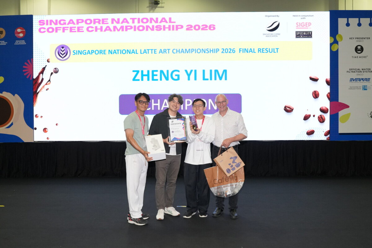 Zheng Yi Lim, Singapore National Latte Art Champion 2026